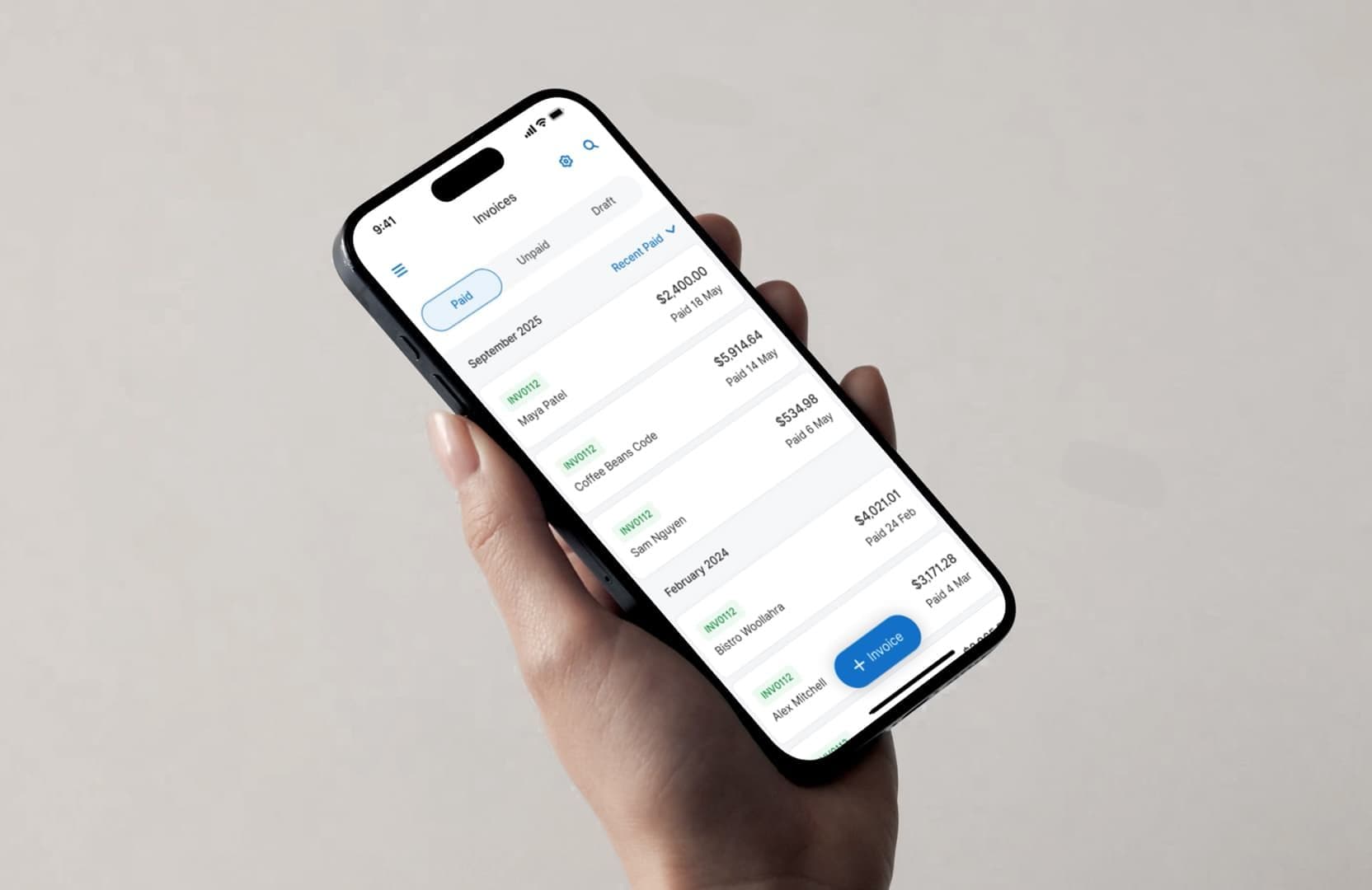Zeller - Invoices on Zeller App