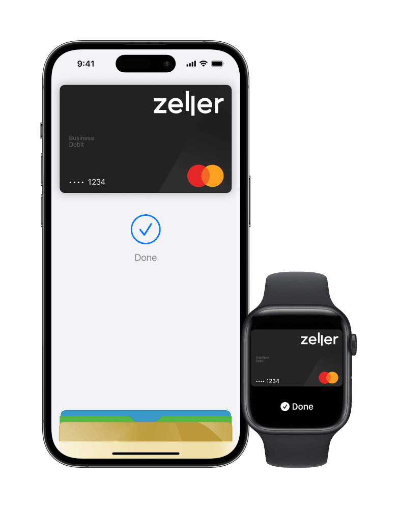 Zeller - Apple Pay on iPhone and Watch